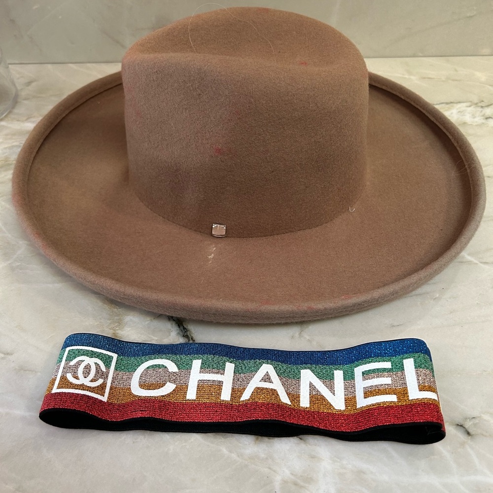 Glitzy Bella hat @Chanel hat band